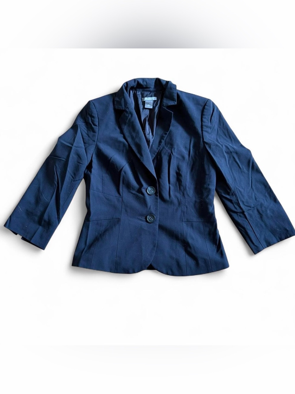 Ann Taylor black  3/4 sleeves office business casual blazer Sz 6L